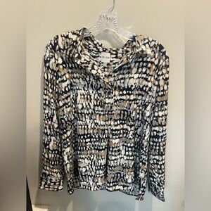 Nic and Zoe blouse. Long sleeve